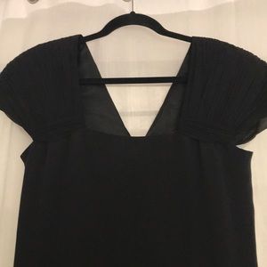 Beautiful Vintage Morgan Taylor black silk dress